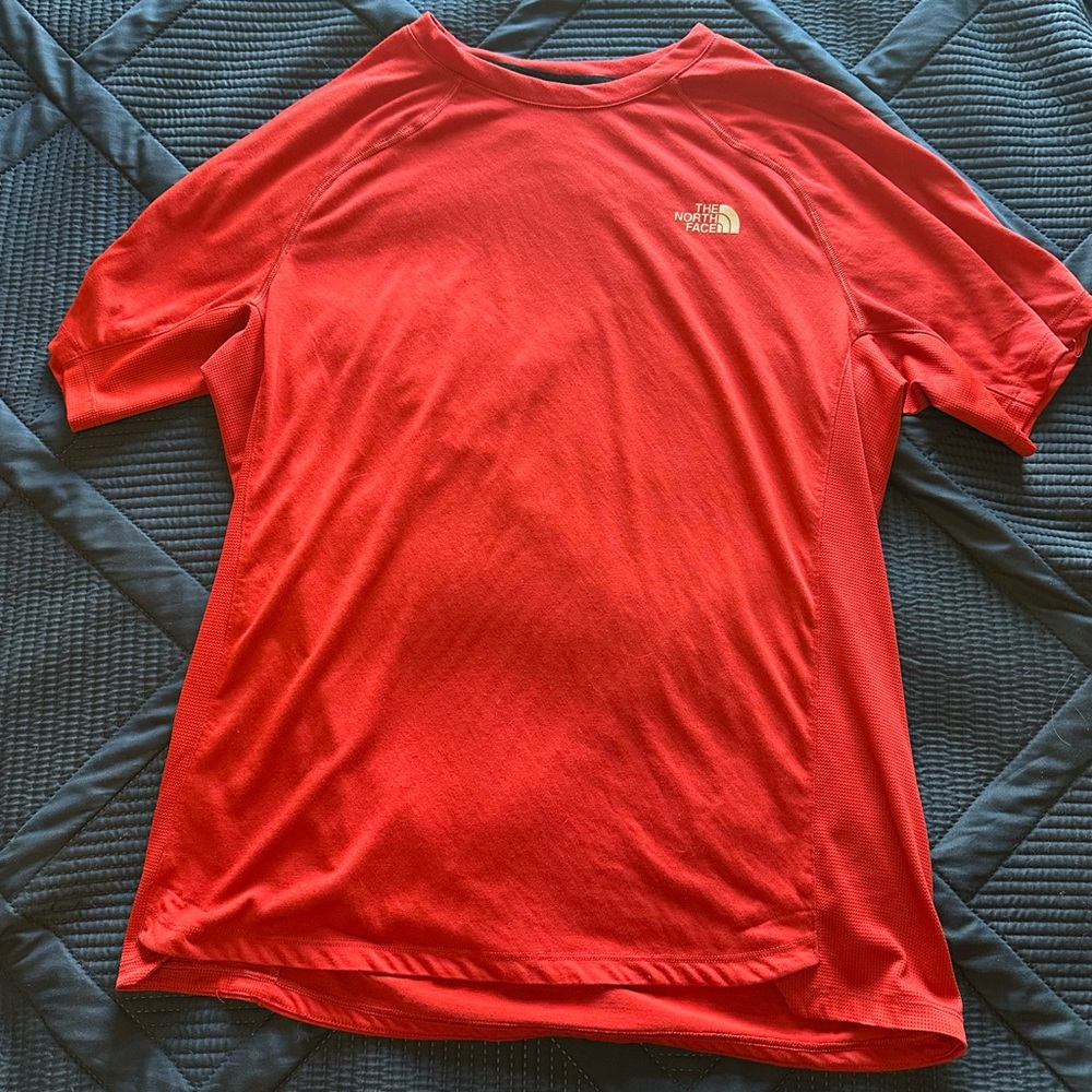 Red North Face T-Shirt
